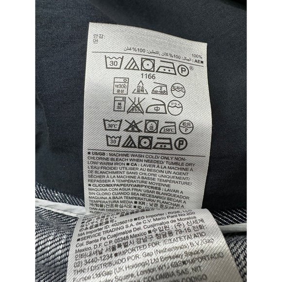 BANANA REPUBLIC Womens Chambray 100% Linen Boyfriend Blazer Size 6 Blue - Picture 7 of 7